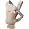 BabyBjörn BABYBJÖRN Babytrage Mini Perlmuttrosa 3D Mesh