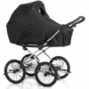 BabyDan Regenschutz Für Kinderwagen Schwarz