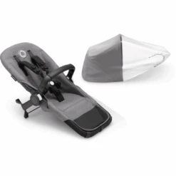 Bugaboo Erweiterungsset Donkey 5 Duo Black/Grey Melange
