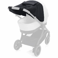 Fillikid Sonnenschutz Deluxe Schwarz Melange Für Kinderwagen