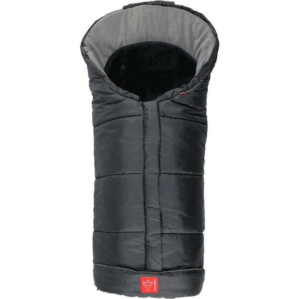 KAISER Fußsack SHEEPY Mit Lammfelleinlage Grau