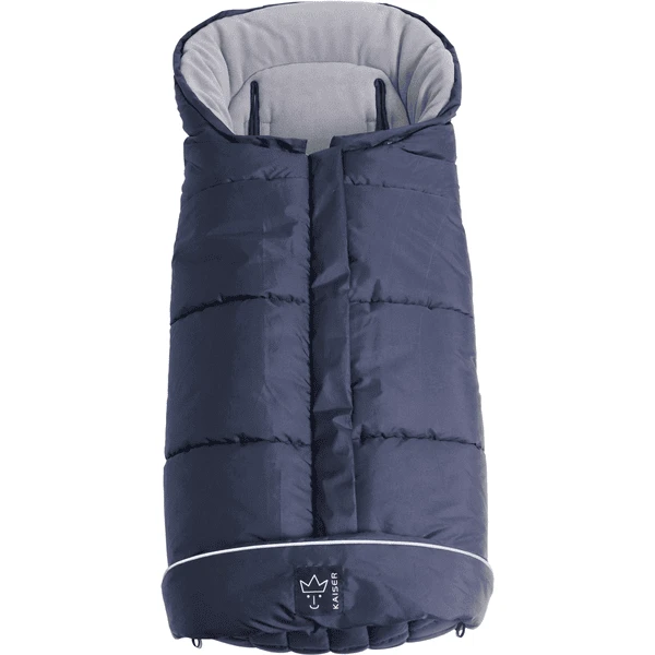 KAISER Thermo-Fleecefußsack Pooly Navy
