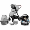 Kinderkraft Kombikinderwagen 3 In 1 Moov Grey