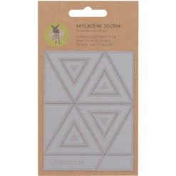 LÄSSIG Aufkleber Reflektierend Triangle