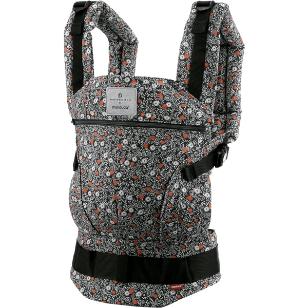 Manduca Babytrage First By Bellybutton SoftBlossom Dark