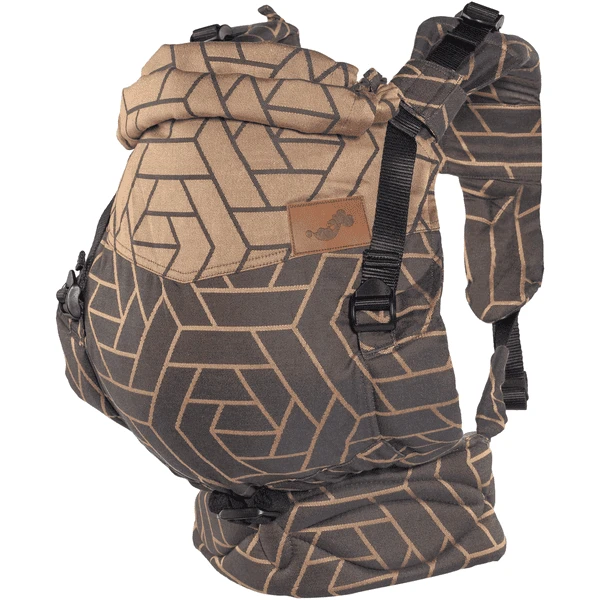 SCHMUSEWOLKE Babytrage Comfort Maxi Graphic Copper Modal